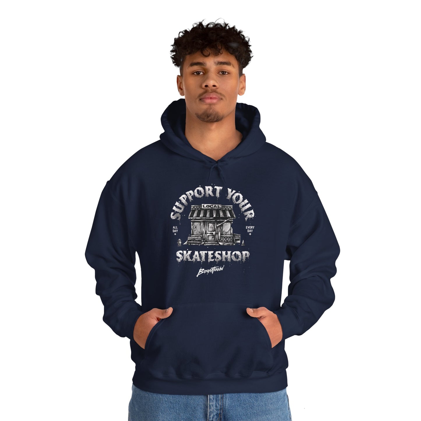 Support Your Local Skate Shop Hoodie