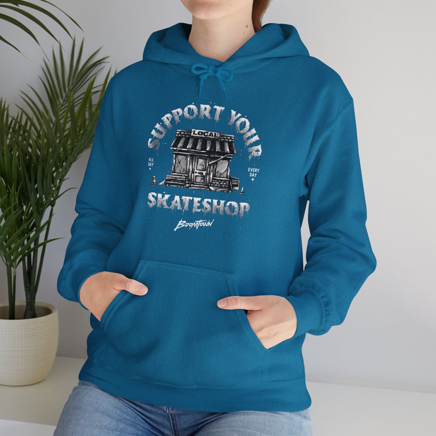 Support Your Local Skate Shop Hoodie