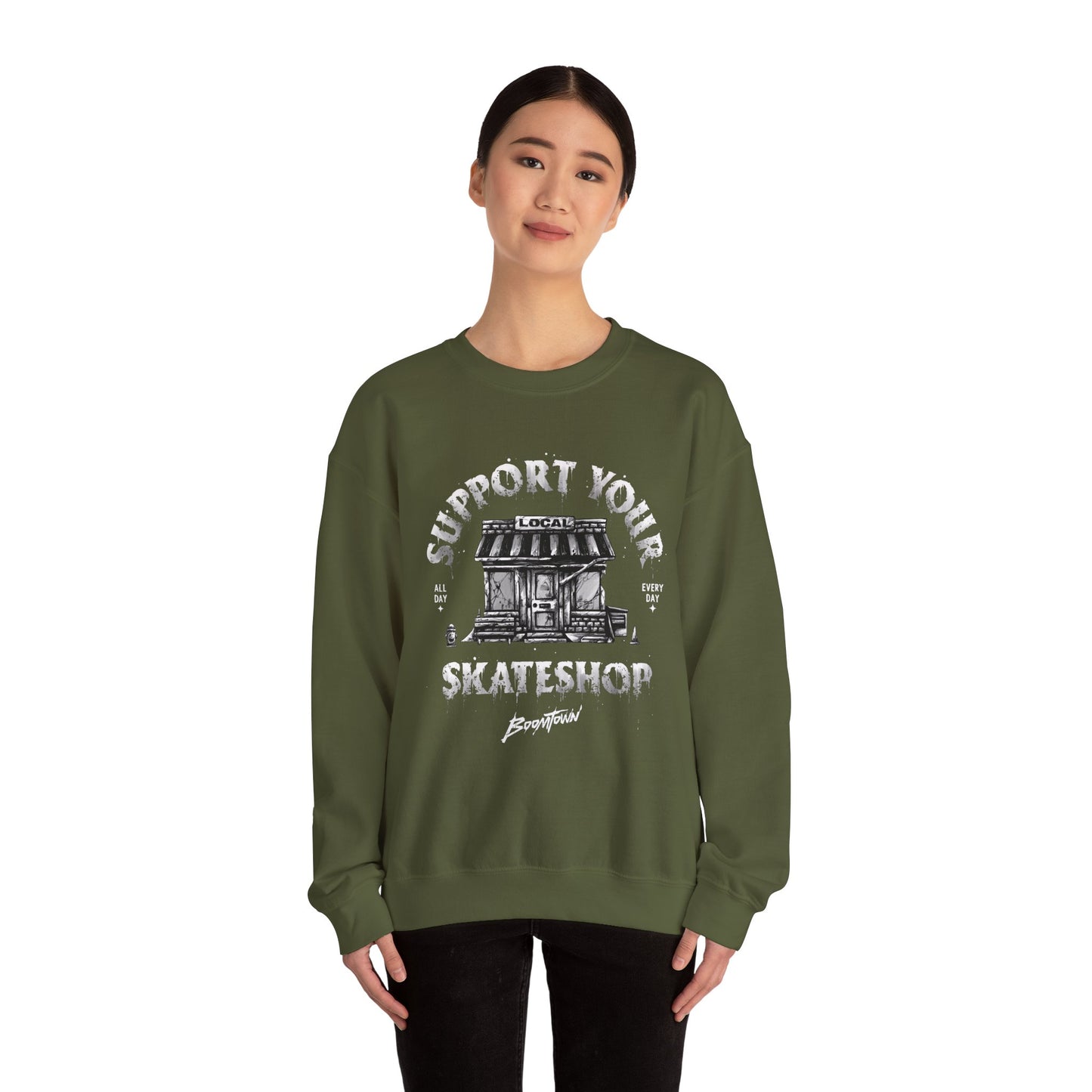 Support Your Local Skate Shop Crewneck